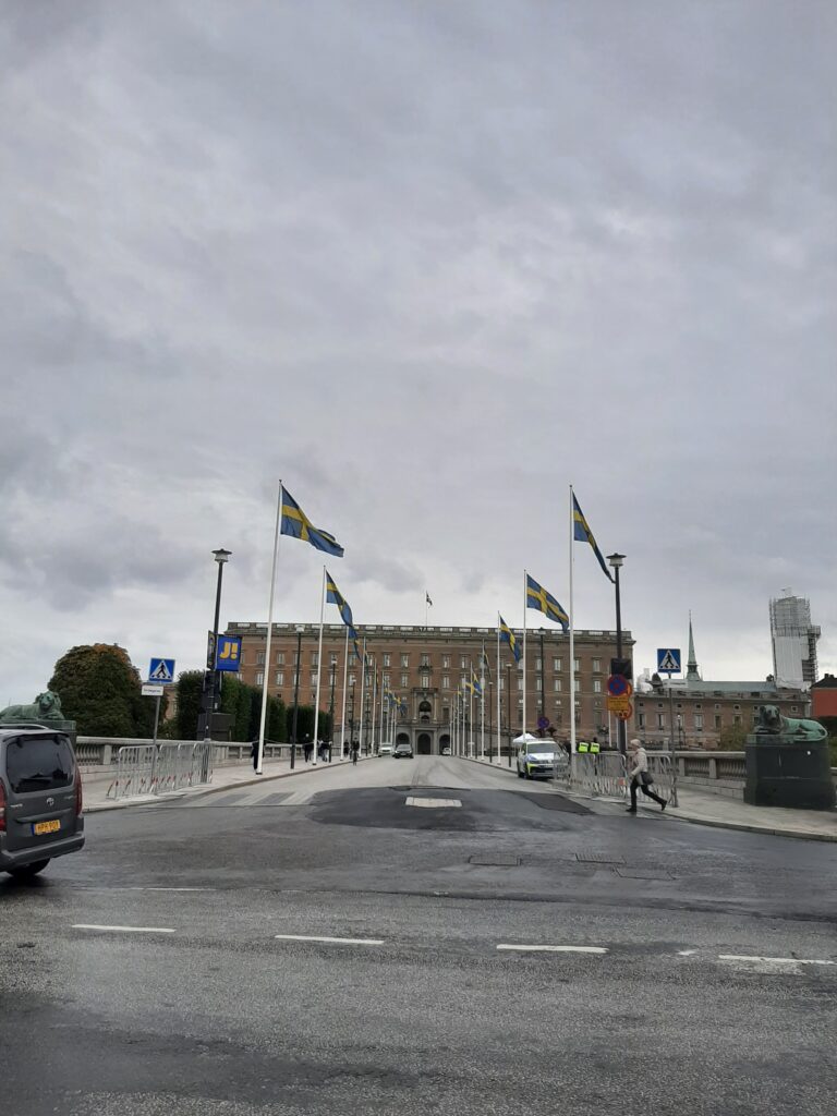 Royal palace Stockholm Sweden