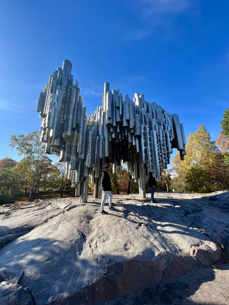 Sibelius Park Helsinki Finland